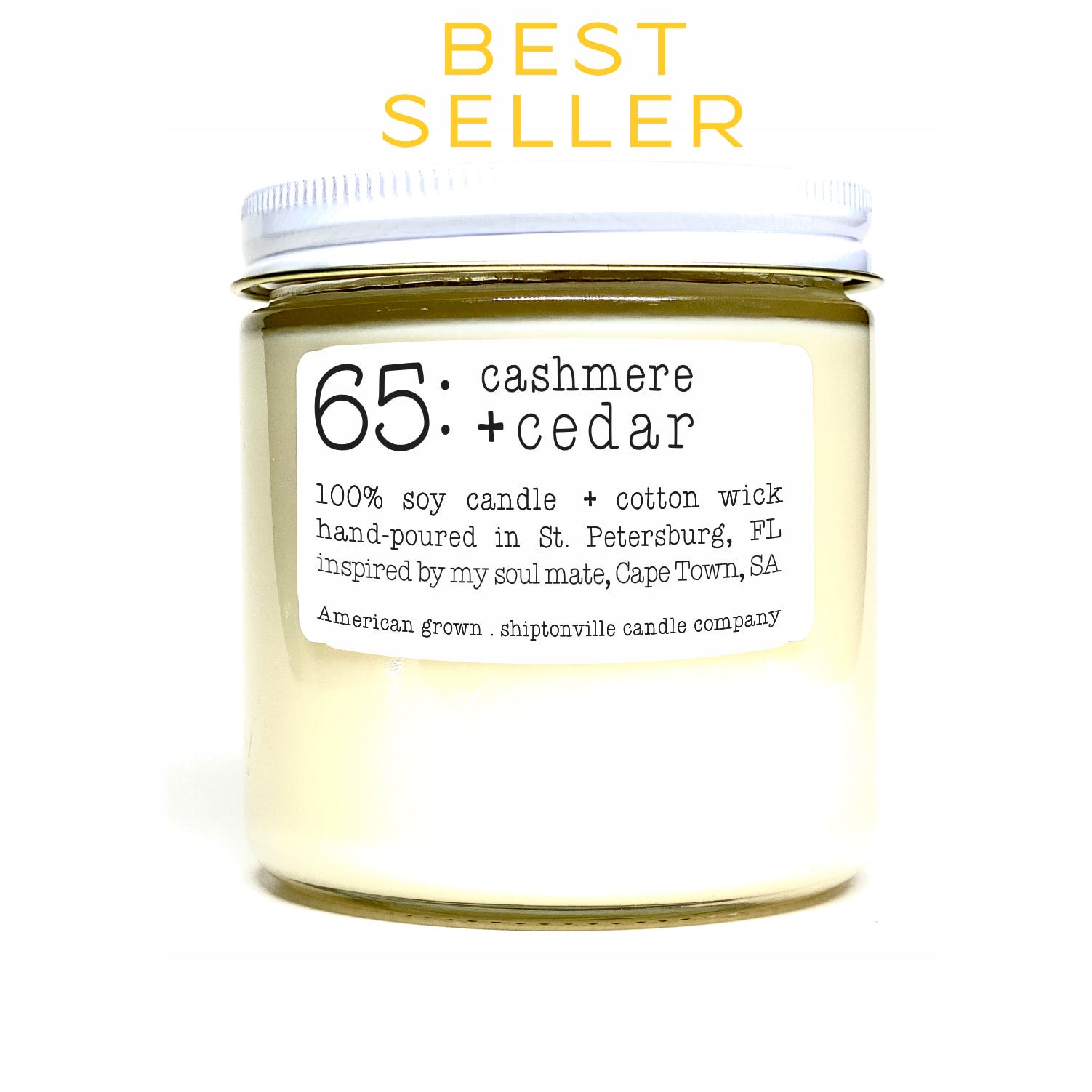 Cashmere Cedar - 16 oz Candle